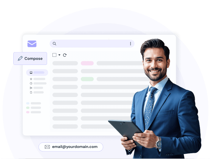 Business Email Illustration