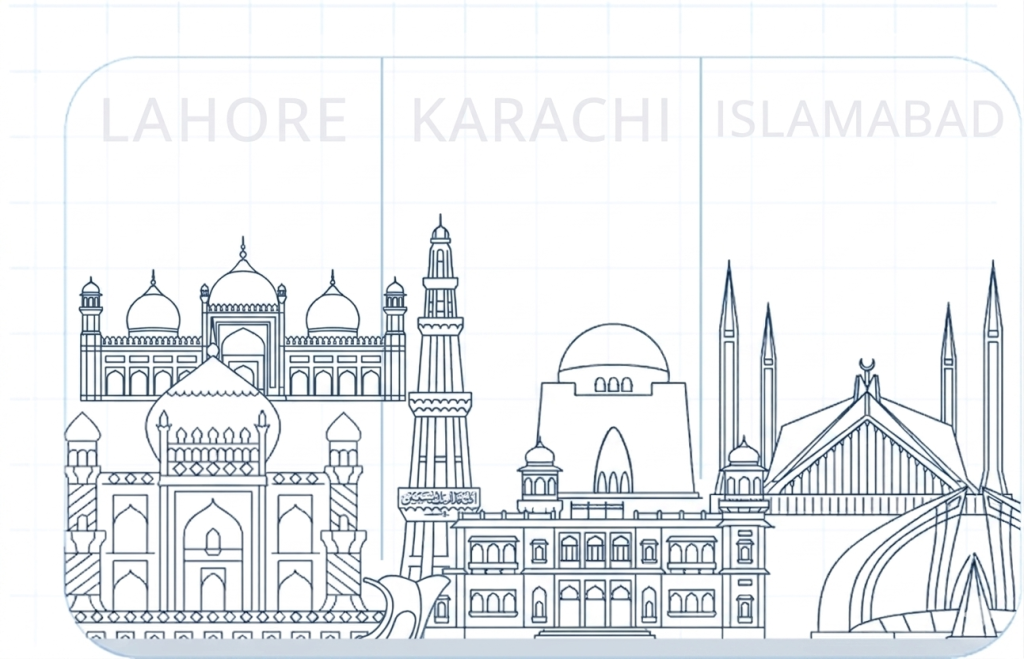 Lahore - Karachi - Islamabad